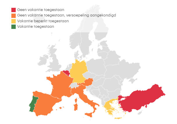 从6月15日起 荷兰外交部门将向欧洲国家放宽旅行限制 荷兰生活网 新闻资讯