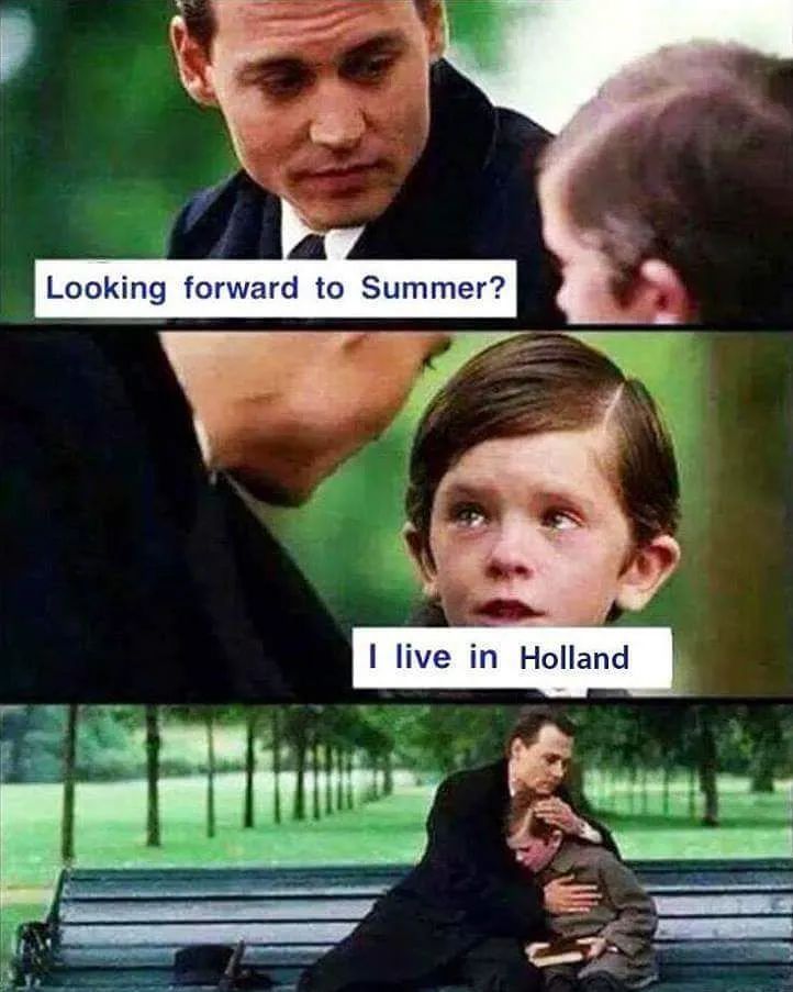 我的老天爷啊！本周剩下几天将完美演绎什么是荷兰夏天