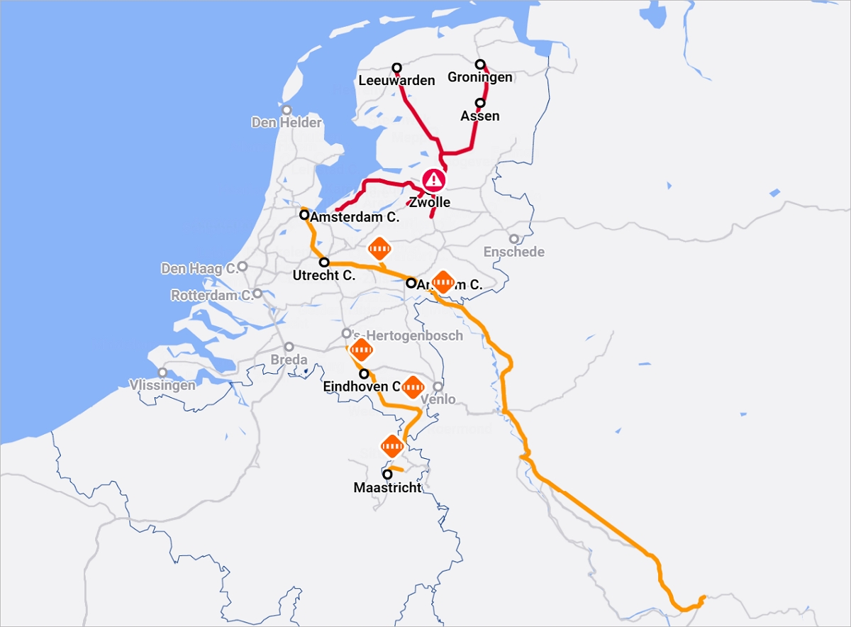 荷兰火车大罢工接龙计划更多细节公布，附出行替代方案和补偿措施