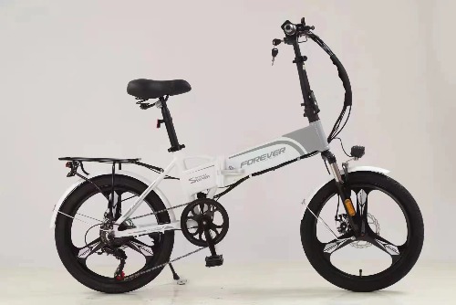 出售折叠电动自行车，8成新，充满电可以骑40公里