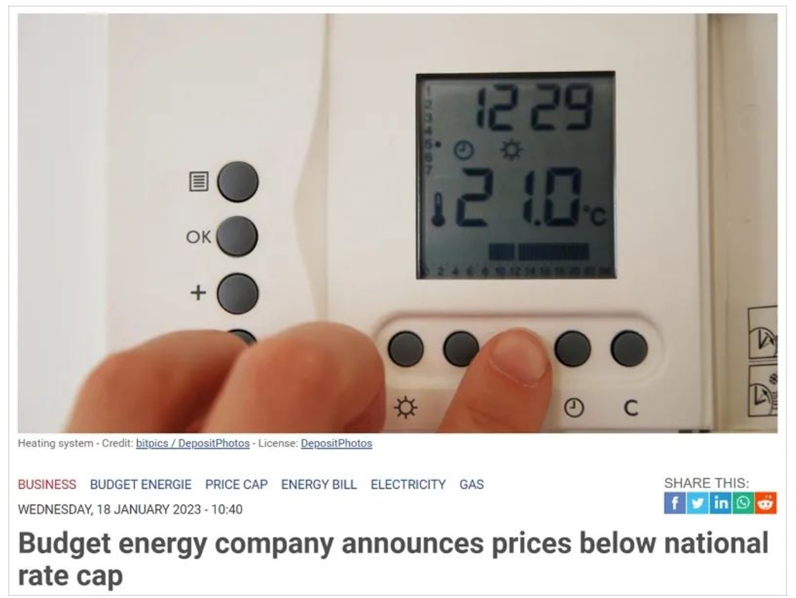 荷兰能源价格将很快恢复正常？今年居民购买力将好于去年