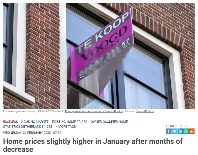 房价上涨1.5%，荷兰房市要回暖了？专家表示不乐观，两年跌10%