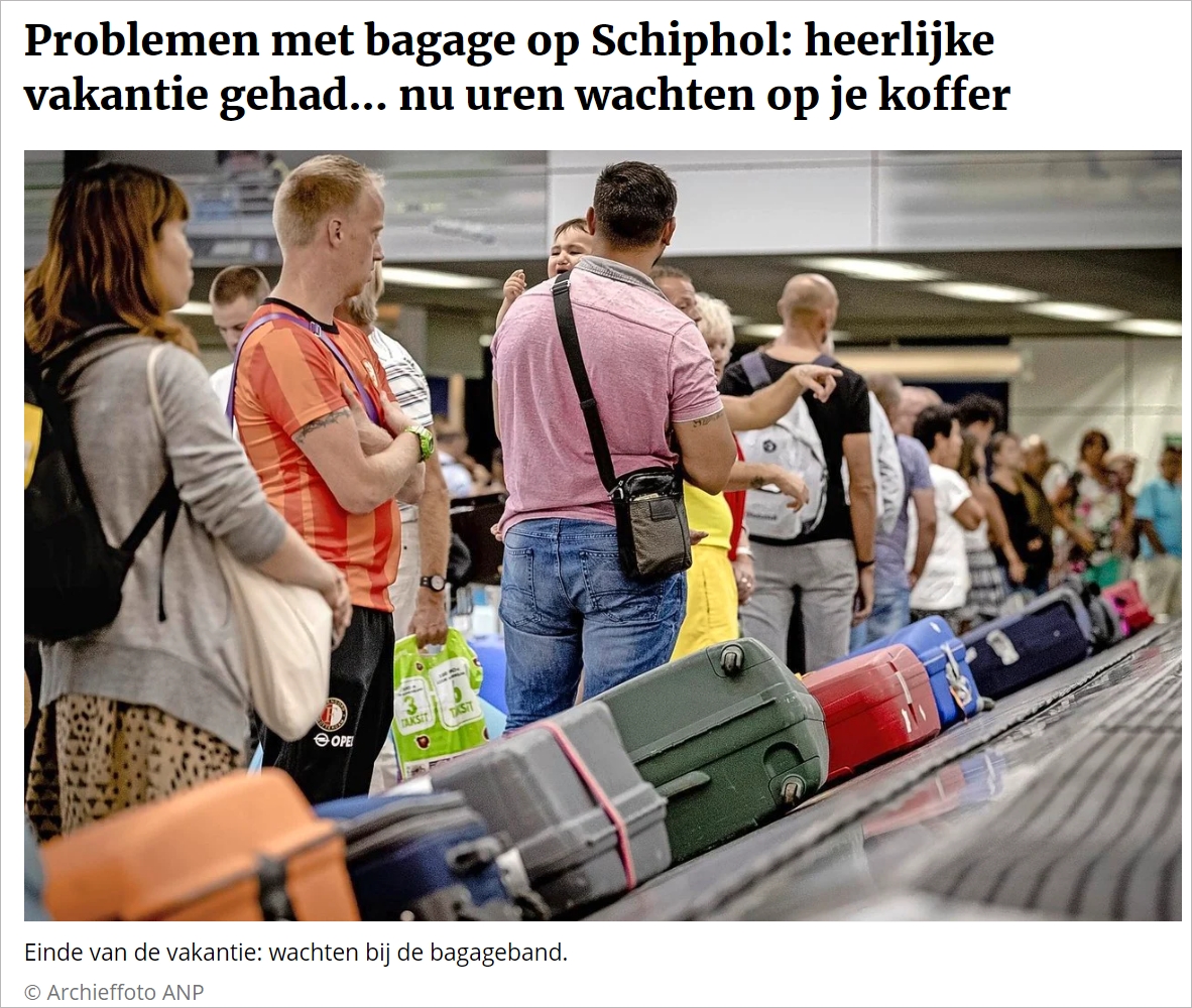 "乱糟糟"的荷兰史基浦机场已好转？回国航班仍需面对这四大问题