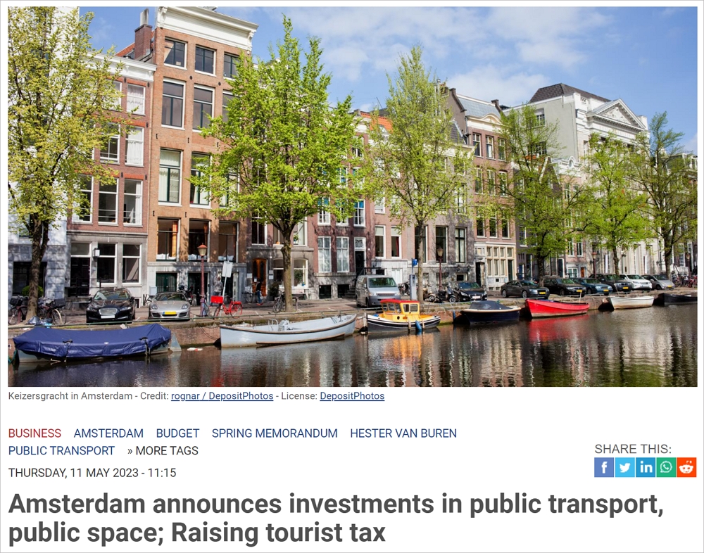 官宣！阿姆斯特丹城区将全面升级！巨资投入公共交通和基础设施