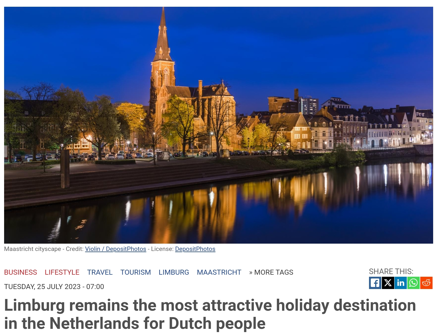 在荷兰本地度假有哪些地区可以选？10万人选出了最受欢迎省份和城市，你们认可吗？
