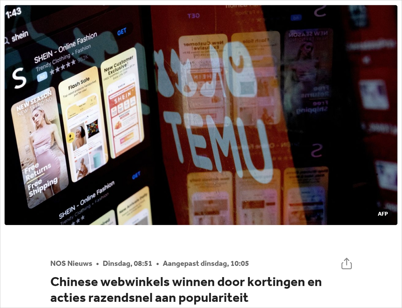 中国已悄悄赶超德国成为荷兰人最爱跨境购物国