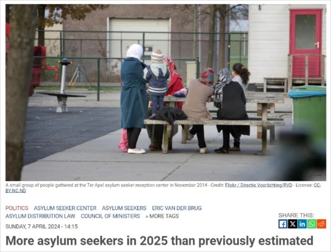 寻求庇护的人数将远高于预估，荷兰将有两条路可以选…
