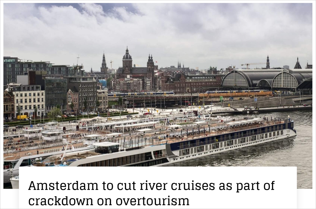 两大措施落地！荷兰阿姆在"限制游客"这条路上越走越远…