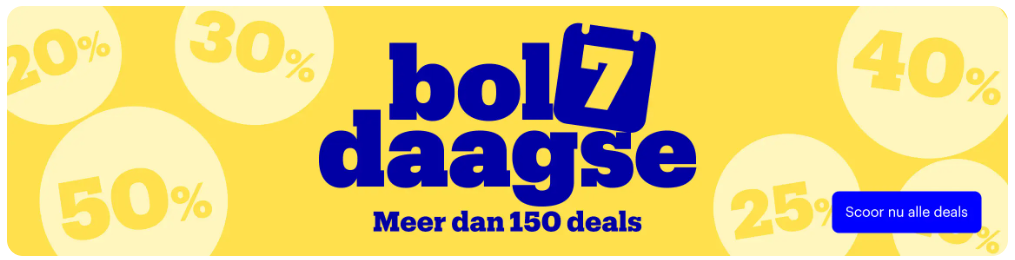 荷兰人都在抢！Bol 7天大促，最高70%折扣真的狠