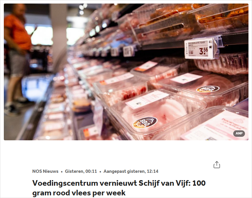 吃肉要被“限制”了？荷兰最新饮食指南出炉，这样吃更健康？