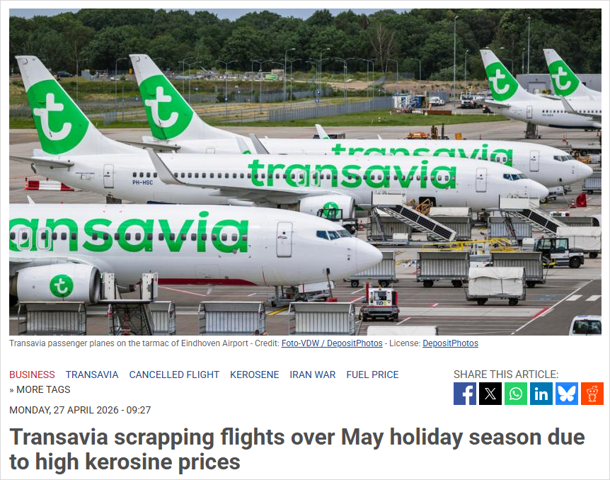 燃油太贵！这家廉航突然取消部分航班，五六月出行的注意了