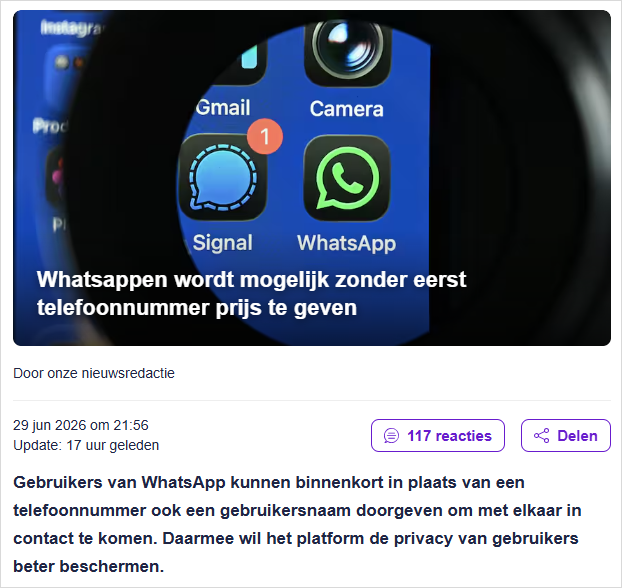很多人等了好多年，WhatsApp终于要上线这个功能了！