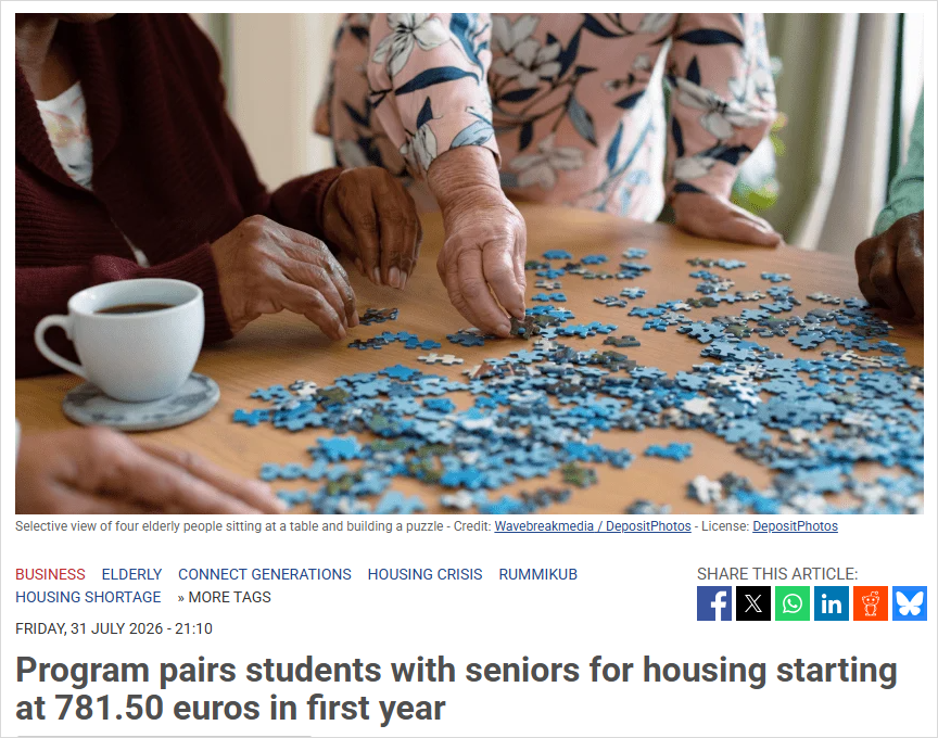 太香了！每月房租仅65欧，荷兰推出学生住宿优惠福利…